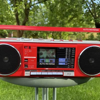 Toshiba RT-SF5 Rare Vintage Cassette Deck Boombox Getto blaster Warranty Japan image 2