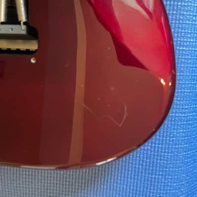 Fender Stratocaster Body with Floyd Rose Style Bridge Included 2001 - Midnight Wine image 16