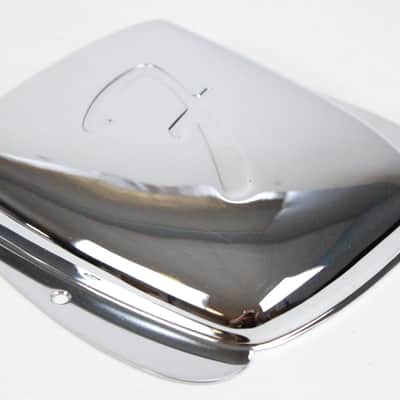 1972 Vintage Fender Jazz Bass Ash Tray Bridge COVER (1960s-1970s) Chrome USA image 3