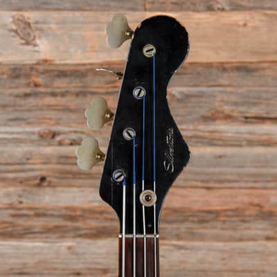 Silvertone Coral Bass Sunburst 1960s image 6