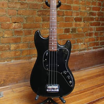 Fender Musicmaster Bass 1978 Black image 4