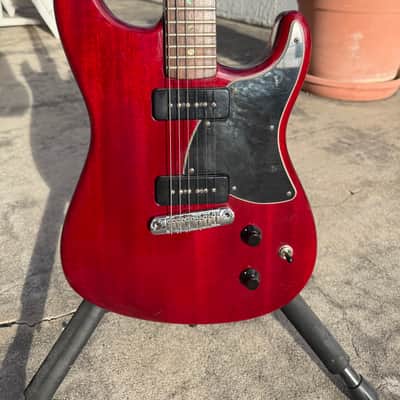 Fender Strat-o-Sonic "Dove II" 2003 - 2007 - Crimson Red Transparent image 2