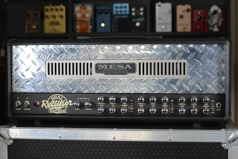 Mesa Boogie Dual Rectifier Solo Head 3-Channel 100-Watt Guitar Amp Head