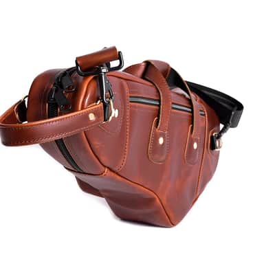 Curved Soprano Saxophone Gig Bag - Leather image 3