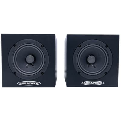 Auratone 5C Active 50-Watt 4.5" Super Sound Cube Studio Monitor - Pair, Black image 1