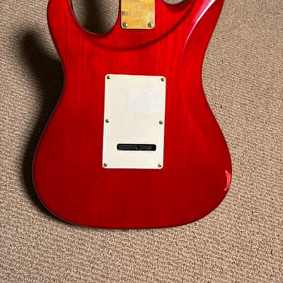 Valley Arts California Pro 90's Electric Guitar S-Shaped Red image 10