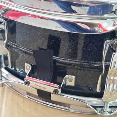 Ludwig Acrolite 14"x5" Black Galaxy Finish 1990s image 5