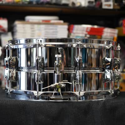 Yamaha Model #SD-2465 -6.5x14" Steel Snare Drum (MADE IN JAPAN) Minty New! image 3