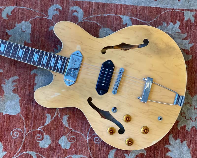 Epiphone Casino - Lefthanded w/ Gibson Bridge P90 image 1