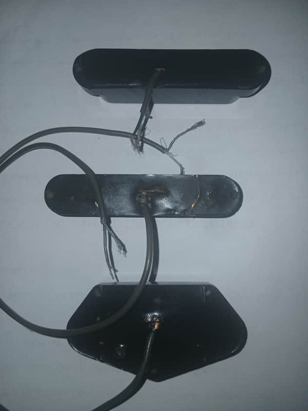 Alembic pickups, Telecaster Bridge Neck and Center Stratocaster image 1