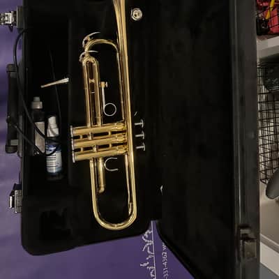 Yamaha YTR-200ADII Advantage Standard Bb Trumpet 2010s - Brass image 2