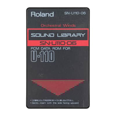 Roland SN-U110-06 Orchestral Winds Sound Library [USED]