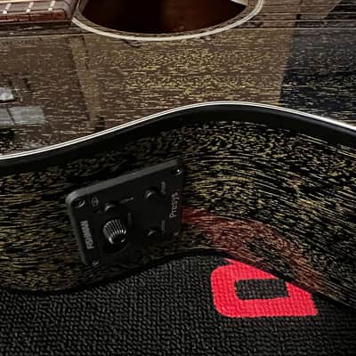 Breedlove ECO Rainforest S Concert CE Acoustic-Electric Guitar - African Mahogany - Black Gold image 2