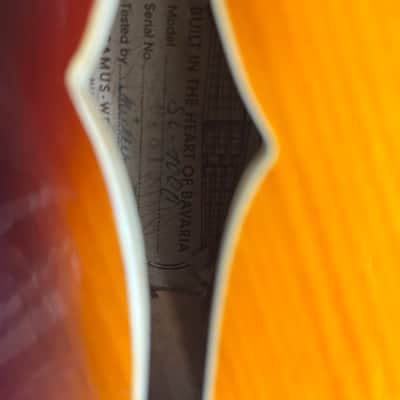 Framus SL-1000 60’s - Vintage Sunburst image 10