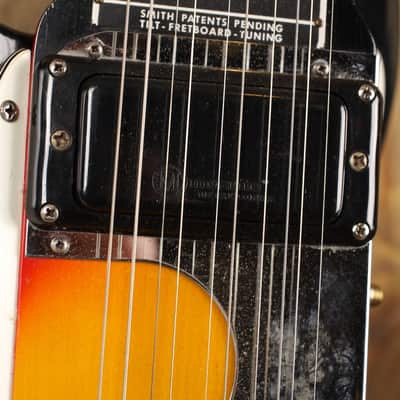 Mosrite Melobar 10 String 1967-1969 3-Color Sunburst image 5