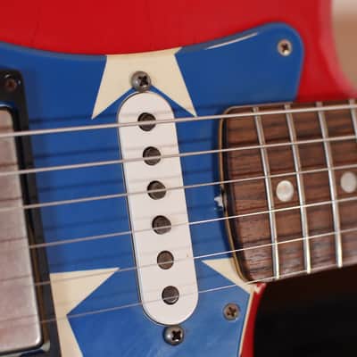 Fender Wayne Kramer Artist Series Signature Stratocaster 2011 Stars & Stripes image 4