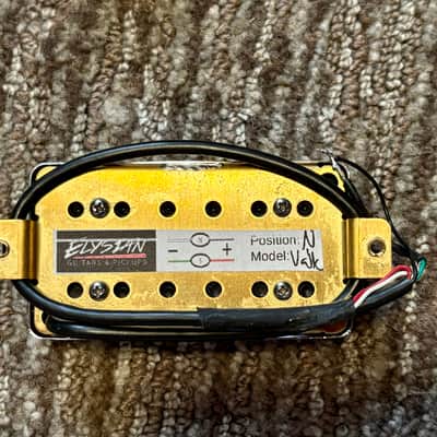 Elysian Pickups Valkyrie A5 Rare Pride Flag Rainbow Humbucker Set image 8