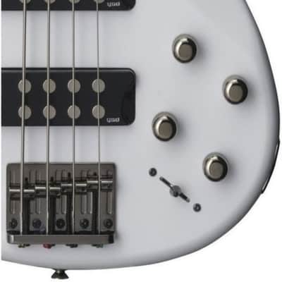Yamaha TRBX504TWH 4-String Bass with Rosewood Fretboard - Transparent White image 4