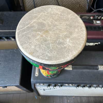 Remo Kids Percussion Djembe Drum 8" 2010s - Fabric Rain Forest image 2