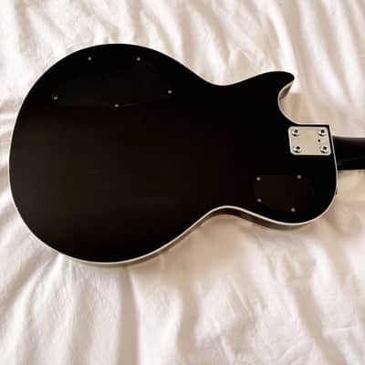 Gherson Les Paul V2 Guitar (Italy, 1979)! Custom Black Edition! Super rare! Read the full ad! image 14