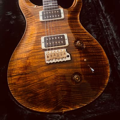 PRS Custom 22 Tremolo 10-Top 2019 - Yellow Tiger image 6