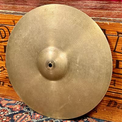 14" Paiste Formula 602 Pre-Serial 1960s Hi-Hat Cymbal Pair 840g/944g *Video Demo* image 3