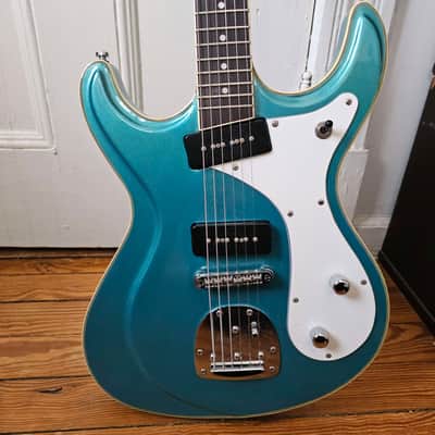 NEW 2019 Eastwood Sidejack Pro JM Joe Maphis Mosrite Bass Guitar