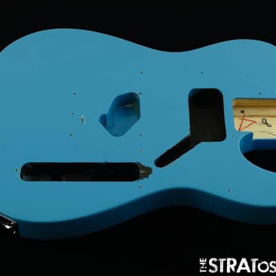 USED Fender Squier Sonic Series Telecaster Tele BODY, California Blue image 1