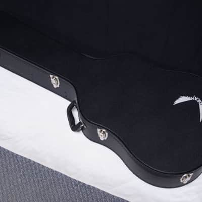 DEAN Exotica Quilt Ash LEFTY acoustic electric GUITAR new w/ CASE - EQA image 2