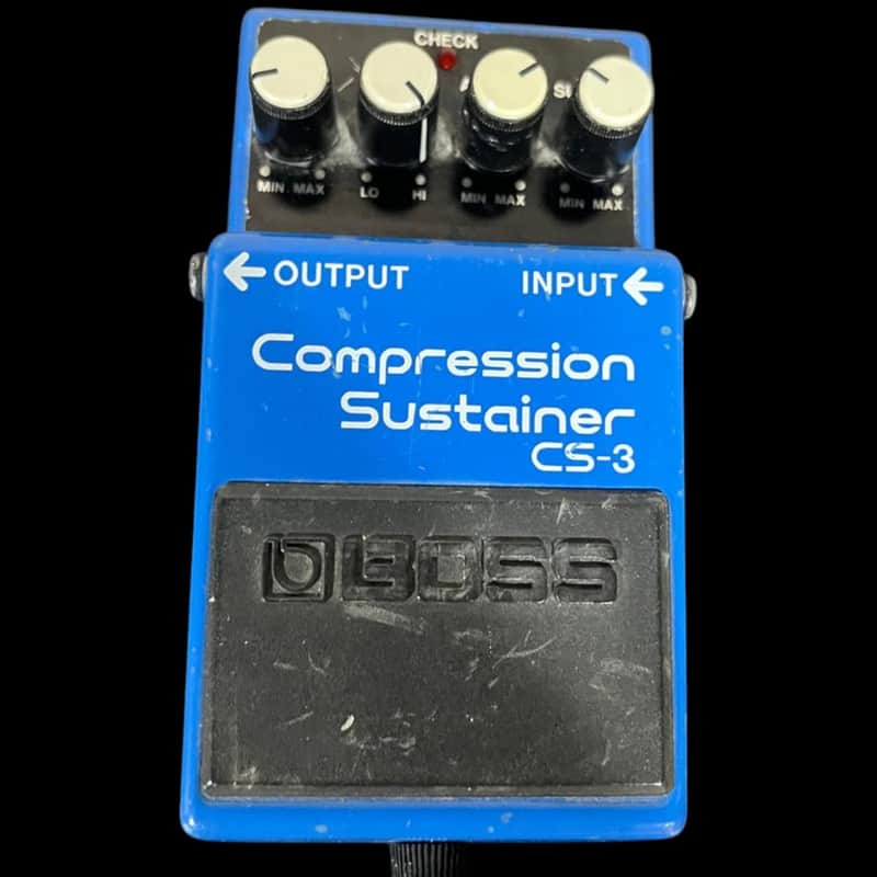 Boss CS-3 Compression Sustainer (Black Label) 1992 - 1997 - Blue  X13189 image 1