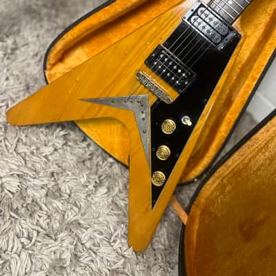 Ibanez Vintage Flying V 2387 Rocket Roll Custom 1975 Natural image 3
