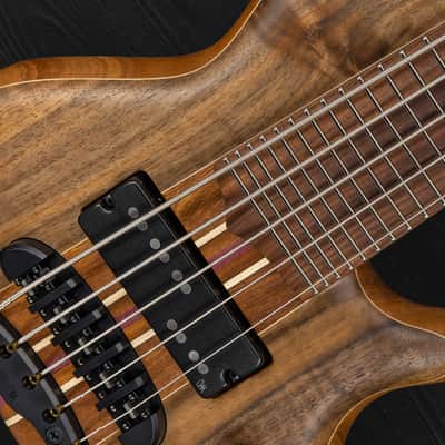 Mayones Cali 5 Mini Bass Walnut - Trans Natural Matt image 11