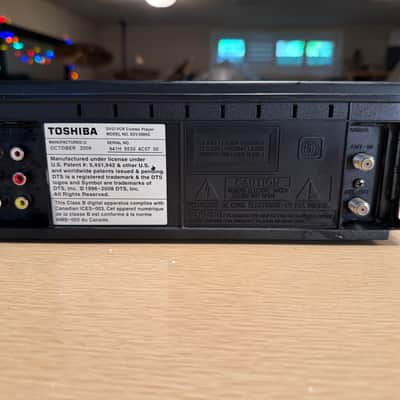 Toshiba SD-V398 DVD VCR Combo VHS Player Recorder SERVICED W/REMOTE HDMI ADAPTER image 12