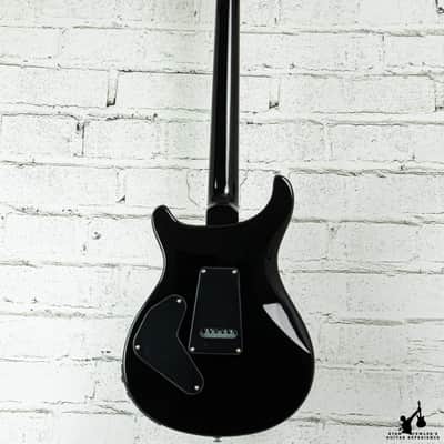PRS SE Custom 24 Semi-Hollow Piezo Charcoal Burst w/ bag (#6521) image 5