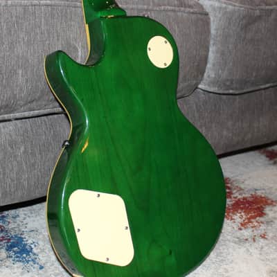 1996 Epiphone Les Paul Trans Green image 4