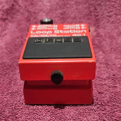 Boss RC-1 Loop Station 2014 - Present - Red image 5