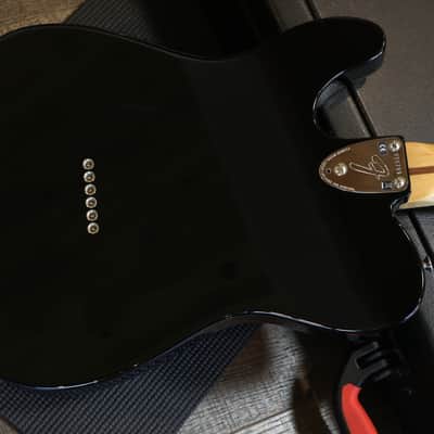 2012 Fender FSR Telecaster Deluxe '72 Reissue Thinline Semi-Hollow Electric Guitar Black + OHSC image 12