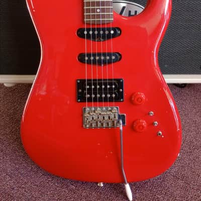 Fender Squier MIJ Contemporary Stratocaster HSS 1986 Torino Red *** FREE SHIPPING *** image 2