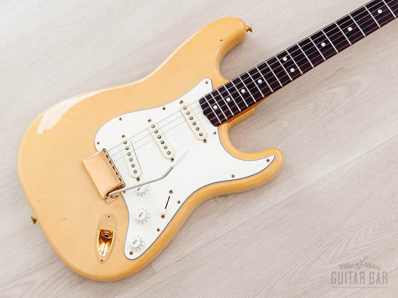 1987 Fender Custom Shop American Vintage '62 Stratocaster Blonde Mary Kaye w/ Gold Hardware, Case & Hangtags