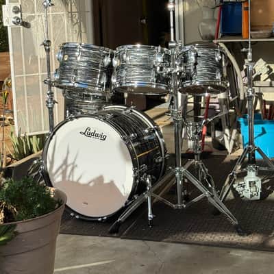 Ludwig Classic maple 2023 - Vintage Black Oyster image 20