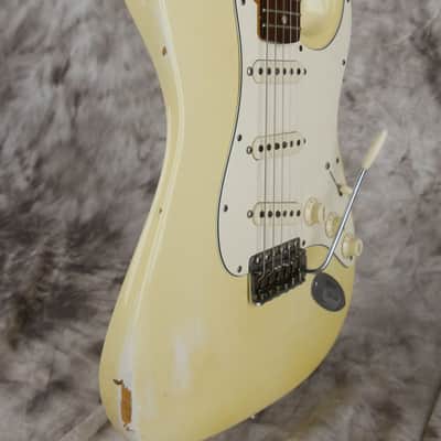 1966 Fender Stratocaster- Only Refin - Olympic White 3,3kg image 5