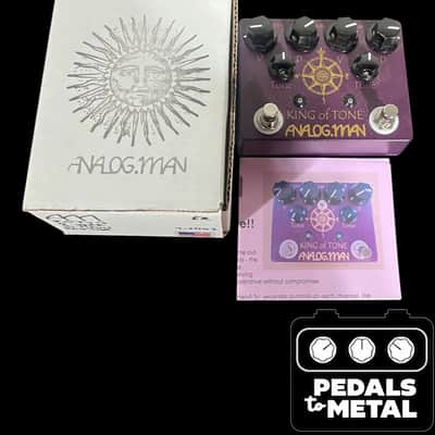 Analog.Man King Of Tone V4 難あり Analogman King of Tone V4 with Red Side High Gain Option | Reverb