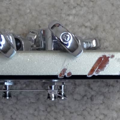 Hamer Vanguard 1999 Artist Mahogany P90 Silver Metallic image 10