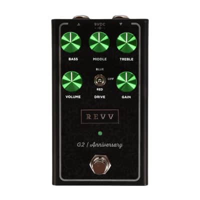 Revv G2 Preamp/Overdrive/Distortion Pedal Anniversay Edition image 1
