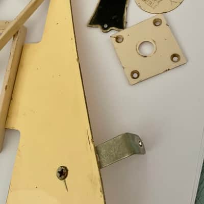 Gibson aged set, Pickguard, Pickup rings, switch plate, truss rod cover and jack plate, Les Paul, relic | 59 Parts image 8