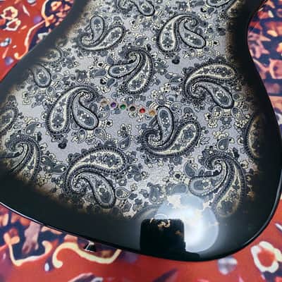 *NEW IN BOX* 2025 Fender Japan Limited Edition Telecaster Black Paisley - MIJ JD25 - low tariffs image 11