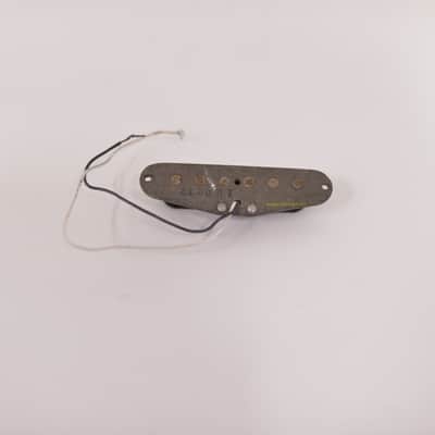 1977 Vintage Fender Stratocaster Pickup Gray-Bottom Flat-Pole Nonworking to Fix 1970's image 10