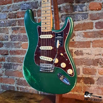 JACK'd: Fender Stratocaster *MIM Factory Fire* w/ Refinish & Upgrades (1994 - Bullitt Green Relic) image 7