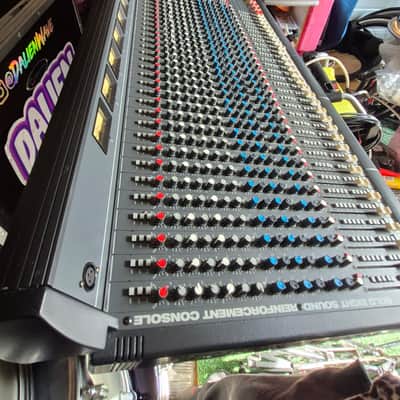 Soundtracs Solo 8 analog console mixer meter bridge 90s image 9