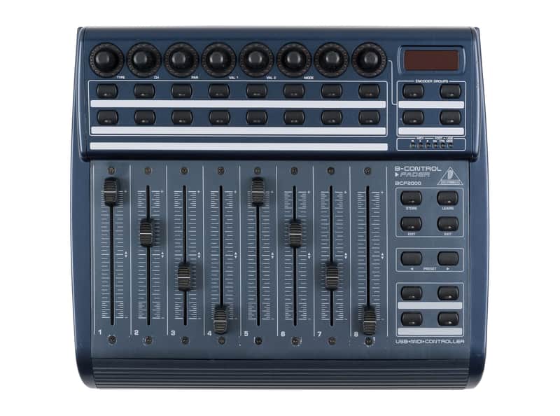 Behringer B-Control BCF2000 USB MIDI DAW Fader Controller | Reverb